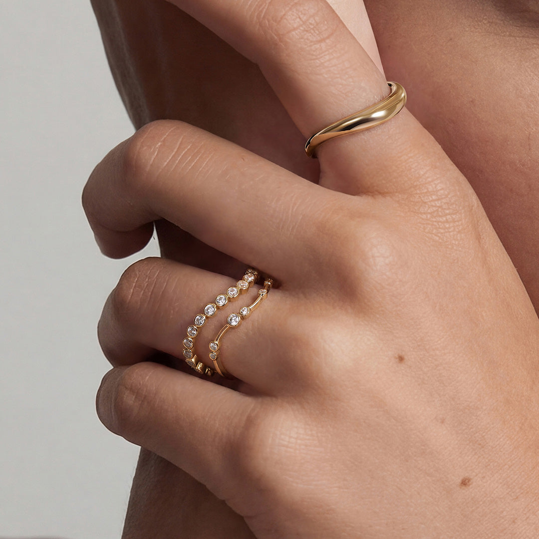 Delia Echo — ring, view 2
