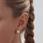 Anara Contour — stud earrings, view 9
