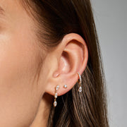 Anara Contour — stud earrings, view 12