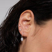 Anara Contour — stud earrings, view 13