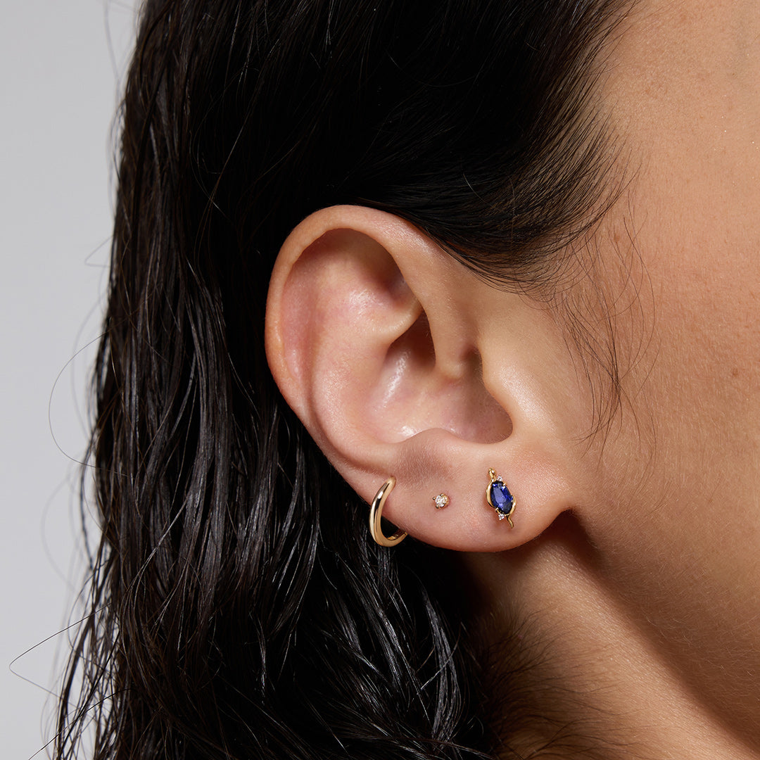 Selene Line — stud earrings, view 11