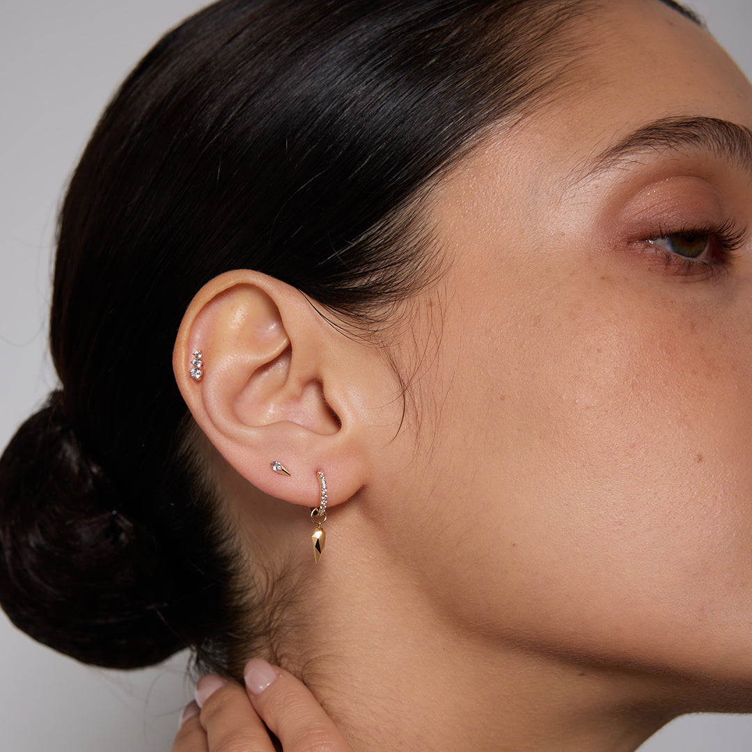 Esme Drift — stud earrings, view 5