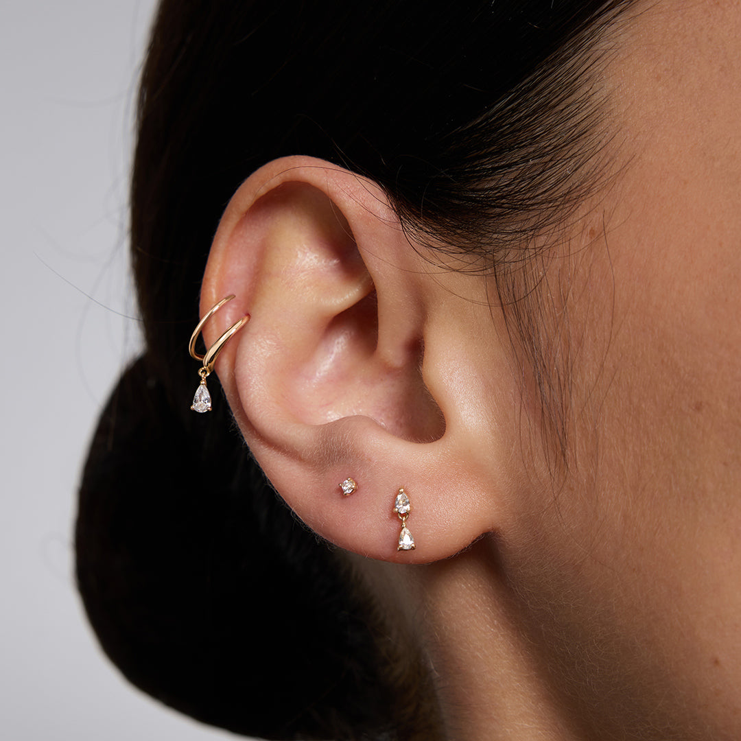Carys Tender — stud earrings, view 7