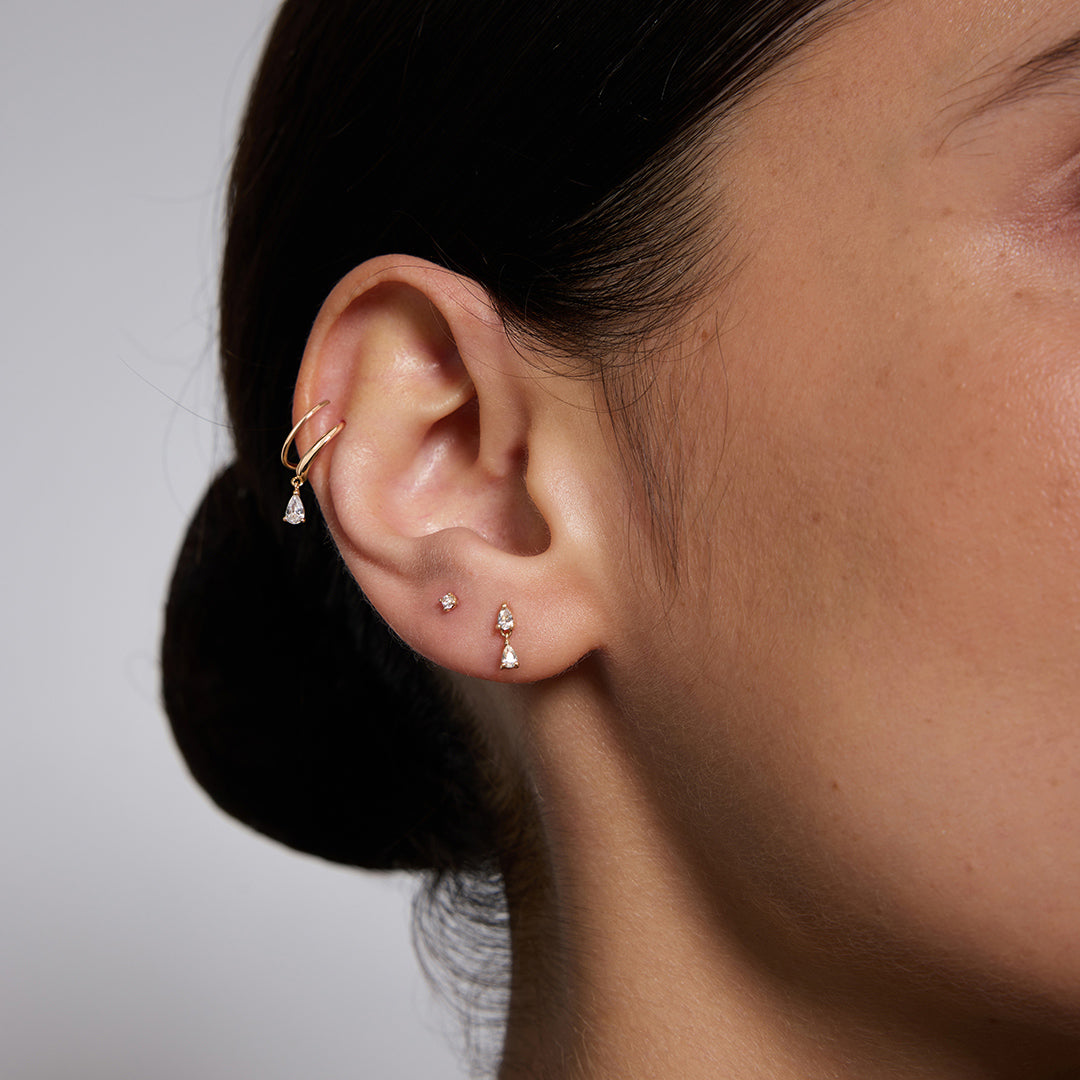 Carys Tender — stud earrings, view 9