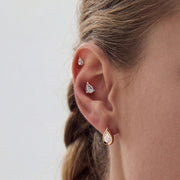 Aureline Ember — stud earrings, view 3