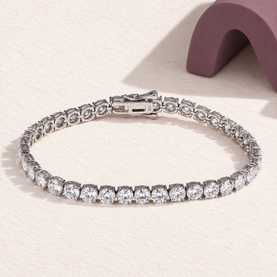 Adalie — Moissanite Tennis Bracelet