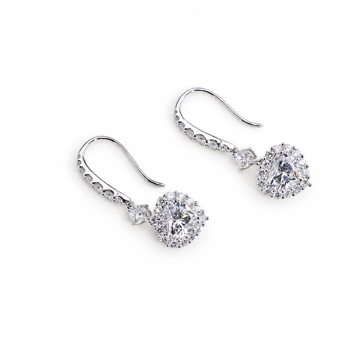 Luminous Studs on a white background