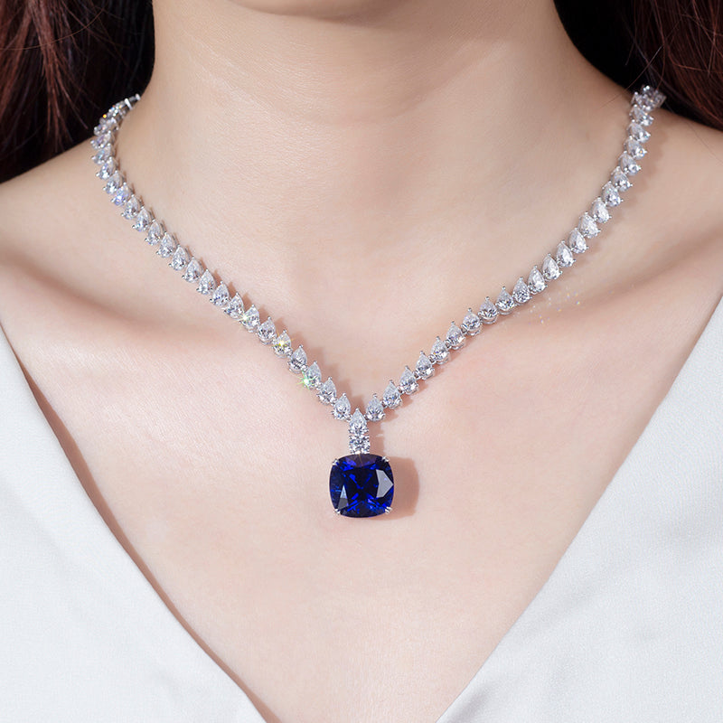 Blue Rosette
