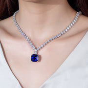 Blue Rosette